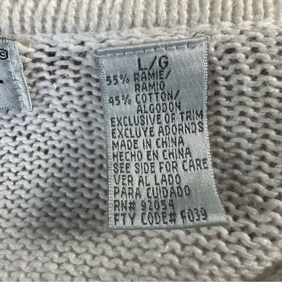 VINTAGE Beautiful Granny Floral Embroidered Pearl Buttons
Sweater Cardigan Large - Picture 9 of 10